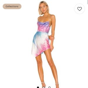 BNWT retrofete Auris Dress in Tie Dye XS